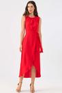 Vestido Midi PKS Pareô Vermelho