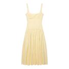 Vestido Midi Plissado Elegante Para Mulheres, Vestido Longo Casual De Verão Com Alças, Moda De Praia Vestido Midi Plissado Elegante Para Mulheres, Vestido Longo Casual De Verão Com Alças, Moda De Praia