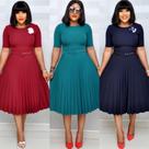 Vestido MIDI plus size