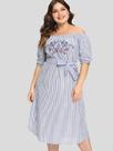 Vestido MIDI plus size