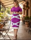Vestido Midi Plus Size X Moda Feminina Evangélica