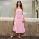 Vestido Midi sem alça Renew Feminino Revanche Deinze