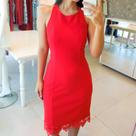 Vestido midi tamanho M Vestido midi tamanho M