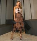 Vestido Midi Tule Classique - Limonada Pink