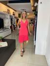Vestido Midy rosa