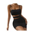 Vestido Mini Bodycon Branco Sem Costas Com Alças Finas Para Mulheres, Roupa Sexy Para Festas E Vestido Mini Bodycon Branco Sem Costas Com Alças Finas Para Mulheres, Roupa Sexy Para Festas E