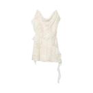 Vestido Mini Feminino Sexy Com Lantejoulas E Costas Abertas, Elegante, Com Alças Finas E Camadas,