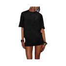 Vestido Mini Sem Costas Para Mulheres, Estilo Y2K, Sexy, Com Decote Redondo E Manga Curta, Moda Slim