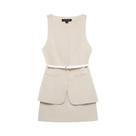 Vestido Mini Sem Mangas Slim Fit Para Mulheres Primavera Verão KONDALA Streetwear O Neck Elegante Vestido Mini Sem Mangas Slim Fit Para Mulheres Primavera Verão KONDALA Streetwear O Neck Elegante