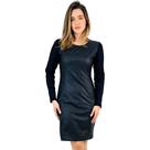 Vestido Miravest Curto Manga Longa Feminino