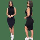 Vestido Moda Feminina Tulé Rodado Festa Balada Casamento Canelado