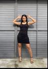 Vestido moda malha modal Feminino