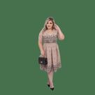 Vestido Moda Plus Size Evangélica Feminino Festas Casamento Civil Madrinha Lançamento Verao