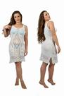 Vestido Moda Praia Alça Saída Longa De Praia Tricot Croche Vestido Moda Praia Alça Saída Longa De Praia Tricot Croche