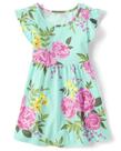 Vestido moderno The Children's Place Toddler Girl 3T Mellow Aqua