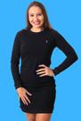 Vestido Moletom Adulto Preto