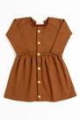 Vestido Moletom Felpado Floresta de 1 a 2 anos