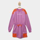 Vestido Moletom Infantil Kely & Kety Color Block Menina