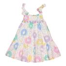 Vestido mon sucré bebê bear pompom lilás 3125072 Vestido mon sucré bebê bear pompom lilás 3125072