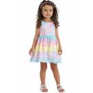 Vestido Mon Suré Infantil Sweet Galaxy Estrelinhas Verão - Mon Sucré Vestido Mon Suré Infantil Sweet Galaxy Estrelinhas Verão - Mon Sucré