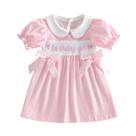 Vestido MoZiKQin para menina bebê, rosa, aniversário, 1218 meses