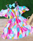 Vestido multicolor