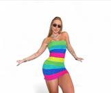 Vestido Multicolorido Virginia