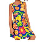 Vestido Nanai Infantil Leve Estampado Verão
