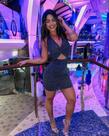 Vestido no lurex cor preta tamanho único M
