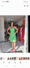 Vestido no tecido laise slim