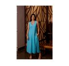 Vestido Olga Paula azul