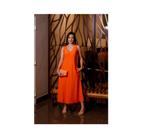 Vestido Olga Paula laranja
