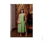 Vestido Olga Paula verde