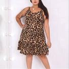 Vestido Onça Plus