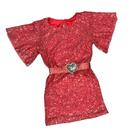 Vestido Paetê Infantil Reveillon Meninas Lançamento Ano Novo