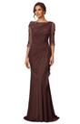 Vestido para a mãe da noiva AKLASU Chiffon Lace Applique US12