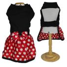 Vestido para cachorro Minnie tamanho 8