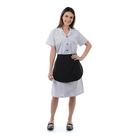 Vestido Para Copeira Linda Estampa Com Avental Em Algodão