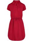 Vestido para Niñas IZOD Polo de Manga Corta Rojo Talla 16