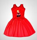 Vestido Personagem Raiva Filme Divertidamente 2 Para Crianças Festas Aniversarios Menina