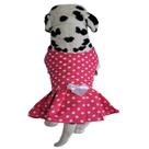 Vestido Pet Frente Única para cães e gatos tamanho 01