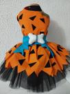 Vestido Pet Roupa inspiração Pedrita Cachorro Cães P