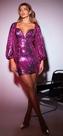 Vestido Pink em Paetes