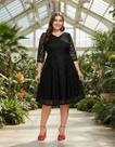 Vestido Plus Size 36 Festa Renda Madrinha Aniversario Formatura