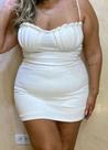 Vestido Plus Size branco Vestido Plus Size branco