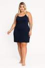 Vestido Plus Size Combinete Feminino Combinação Segunda Pele Para Usar Por Baixo Anagua