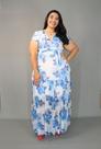 Vestido Plus size estampado