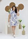 Vestido Plus Size Estampado Soltinho Manga Ou Sem Manga veste 48 a 50