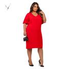 Vestido Plus Size Feminino G GG EXG G1 Moda Maior Duna Evangélica Verão Tubinho Casamento Vestido Plus Size Feminino G GG EXG G1 Moda Maior Duna Evangélica Verão Tubinho Casamento