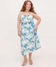 Vestido Plus Size Feminino Midi Estampado Marisa-83049 Vestido Plus Size Feminino Midi Estampado Marisa-83049
